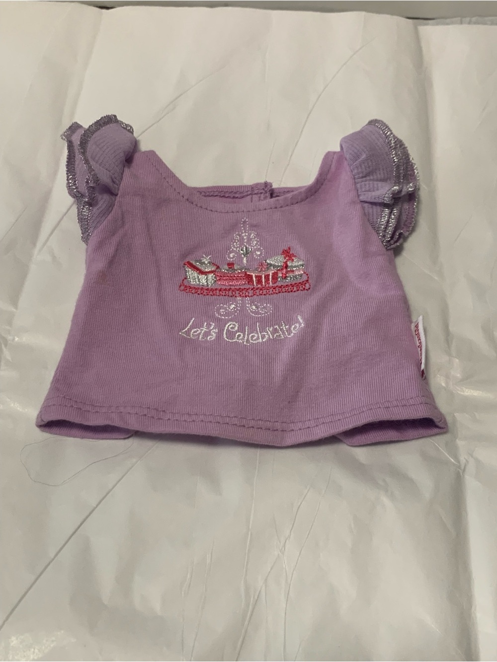 American Girl Doll “ Let’s Celebrate!” Shirt